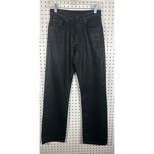 Zara woman’s coated jeans size 0